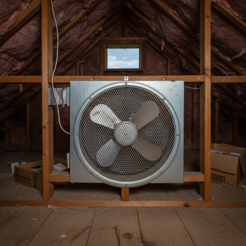 Solar Fan Installation in Prescott Valley, AZ